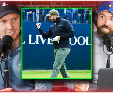 Rick Shiels played at THE OPEN!!!