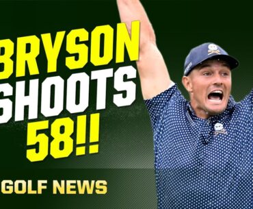 Why Bryson DeChambeau's 58 Was a Moment for LIV Golf | The First Cut Golf Podcast