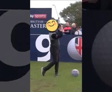 ⛳️Eddie Pepperell AWESOME British Masters Golf Shot