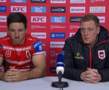 St George Illawarra Dragons Press Conference | Round 25, 19/08/23 | Fox League
