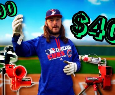 $200 vs $400 Pitching Machine