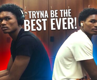 DAY IN THE LIFE OF THE THOMPSON TWINS!! HOW AMEN AND AUSAR PREPARED FOR THE DRAFT 😱