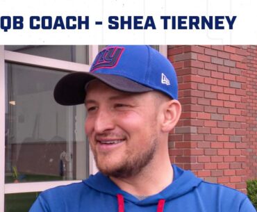 Giants QB Coach Shea Tierney on Daniel Jones | New York Giants