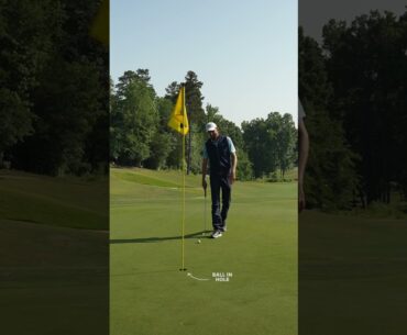 Is there any penalty for sinking a putt while a ball is already in the hole? Let's take a look! 🧐