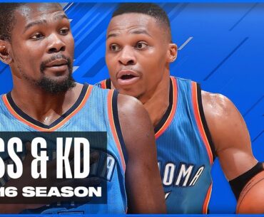Westbrook & Durant Duo Highlights, Top Plays (HD) - Condensed Highlights