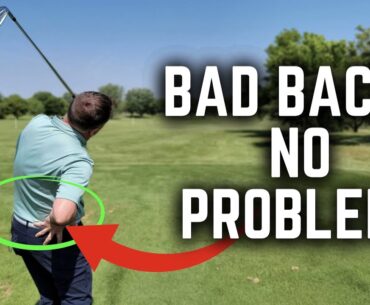 How to Play Good Golf with a Bad Back