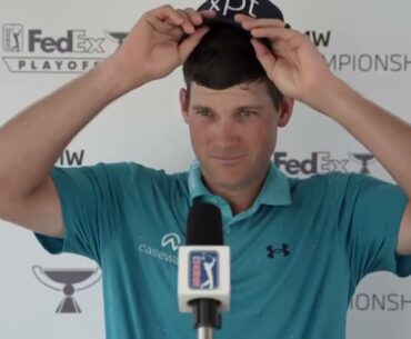 Adam Schenk Sunday Flash Interview 2023 BMW Championship © PGA Tour