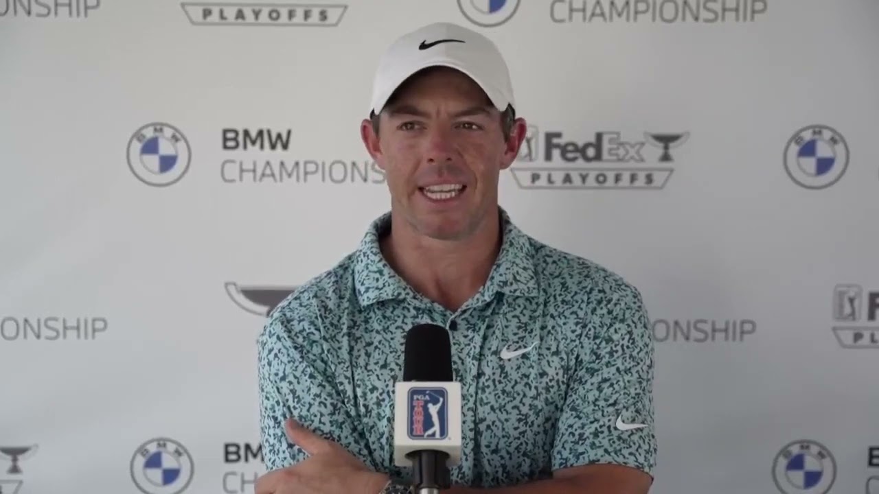 Rory McIlroy Sunday Flash Interview 2023 BMW Championship © PGA Tour Rory McIlroy Sunday Flash Interview 2023 BMW Championship © PGA Tour