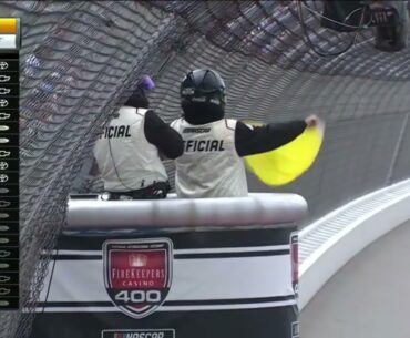 CAUTION FOR RAIN - 2023 FIREKEEPERS CASINO 400 NASCAR CUP SERIES AT MICHIGAN