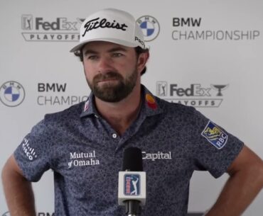 Cameron Young Thursday Flash Interview 2023 BMW Championship © PGA Tour