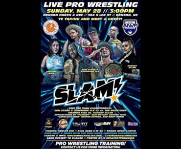 Ring Wars Carolina | "Slam" pt 2 from Benson, NC