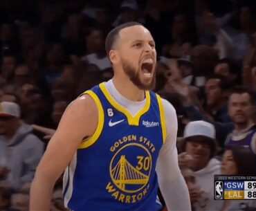 Stephen Curry's UNREAL And-1 Three Late In Game 4 vs Lakers! 😳🔥| May 8, 2023