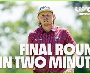 Highlights: Cam's win in two minutes | LIV Golf Bedminster