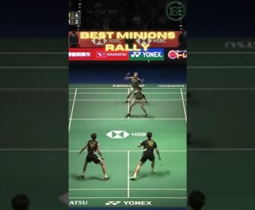 Best Minions Kevin/Marcus GIdeon Vs Li Jun Hui/Liu Yu Chen Rally ~2 Badminton