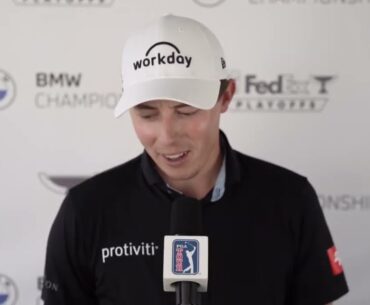 Matt Fitzpatrick · Round 3 · Interview · 2023 BMW Championship · FedEx Cup Playoffs · PGA Tour