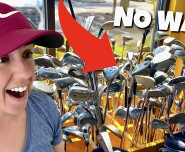 THRIFTING ON A WEALTHY GOLF RESORT ISLAND!!