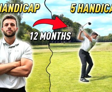 How i got a 5 HANDICAP in just 12 months playing golf! (12 simple tips)