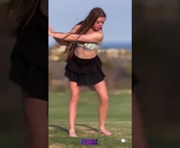 Claire Bear #golf #golfgirls #golfswing #shorts