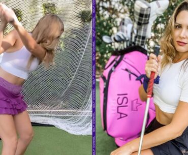"Watch What Happens When Sydnee Michaels Tries Golf Swing... You Won't Believe What Happens Next!"