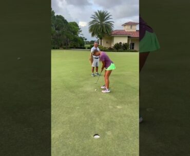DUNKING A PUTT?!?!