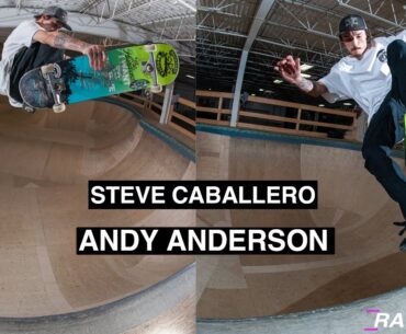 Andy Anderson Steve Caballero Charlie Blair Brad Mcclain RAW CLIPS