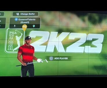 *NEW* 🔥 PGA TOUR 2K23 *INSANE* JOHN CENA VS TIGER WOODS WHO WILL WIN! #fun #golf #challenge #hard
