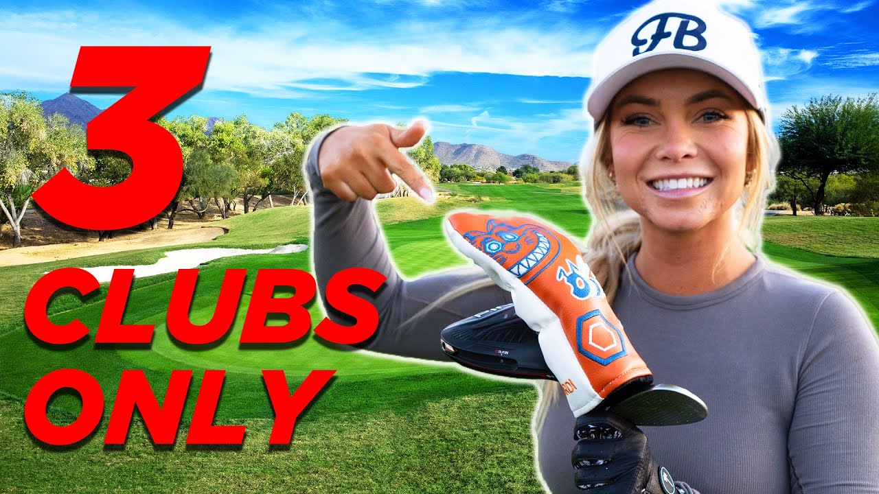 Can I Break Par With Only 3 Golf Clubs Per Hole?? (Challenge) Can I Break Par With Only 3 Golf Clubs Per Hole?? (Challenge)