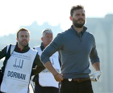 Jamie Dornan and Martin Kaymer make incredible putts at the #dunhilllinks