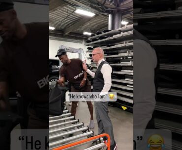 Jimmy was HYPED to meet Ernie before Game 2!😅 #shorts