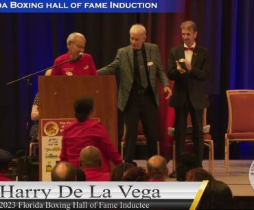 Harry De La Vega - Florida Boxing Hall of Fame 2023 Induction