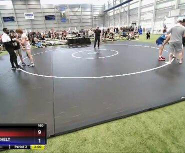 160 Lbs Round 3 (8 Team) - Ben Smith, Team Utah Vs Griffin Van Tichelt, Team Indiana A088