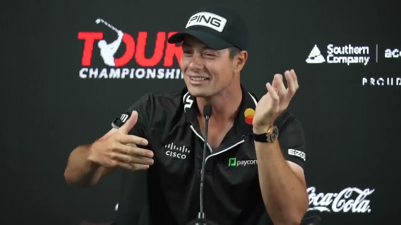 Viktor Hovland Wednesday Press Conference 2023 TOUR Championship Viktor Hovland Wednesday Press Conference 2023 TOUR Championship