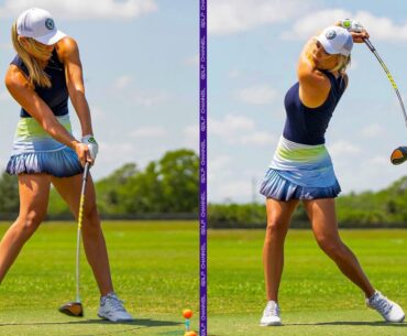 Unbelievable Golf Trick Shots by GABI POWEL - You Won't Believe Your Eyes!