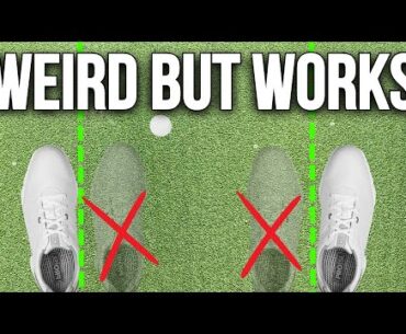 This is the Perfect Width of Stance for the Golf Swing