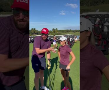 Rob J. Trump at the @PGAMemes Challenge!! #shorts  #golf