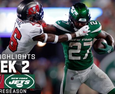 Tampa Bay Buccaneers vs. New York Jets | 2023 Preseason  Week 2 Game Highlights