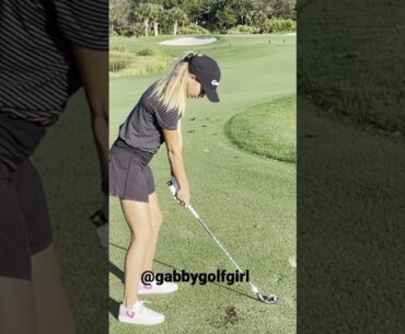 9 iron golf swing!