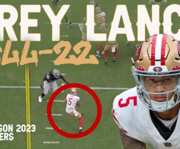 49ers QB Trey Lance - every dropback vs Raiders (2023 Preseason Week 1)