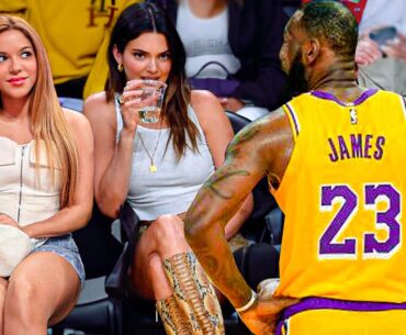 Celebrities at NBA Games 2023