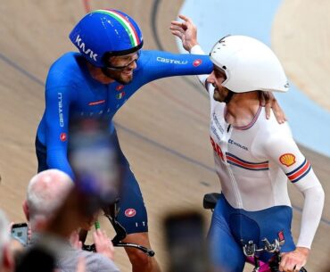 GANNA VS BIGHAM - Men Elite Individual Pursuit UCI Track Cycling World Championships Glasgow 2023