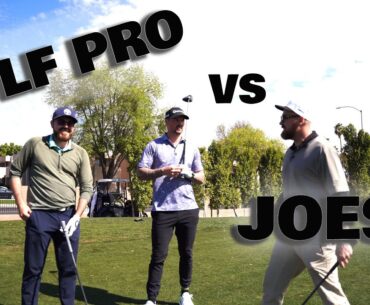 GOLF PRO vs. JOES | MATTHEW LIRINGIS