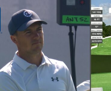 Jordan Spieth’s range session at TOUR Championship