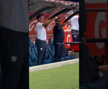 ¡ESTÁ EN CASA! 🔥 Turco Mohamed es ovacionado en su primer HIMNO UNIVERSITARIO 😎 #viral #ligamx