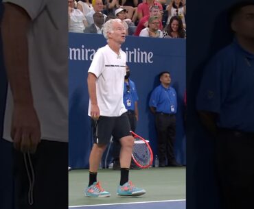 John McEnroe WASN'T happy! 🤣