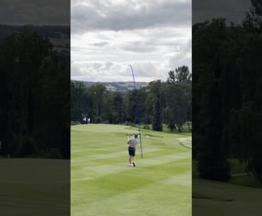 Graeme McDowell on the 4th at close house #golflife #golf #golfswing #CLgolf