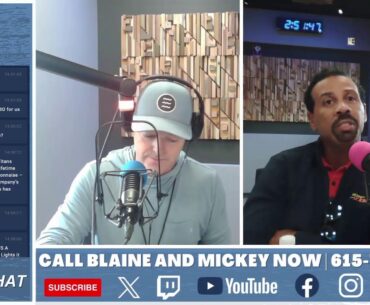 Titans Final Week of Camp Underway | @BlaineandMickey