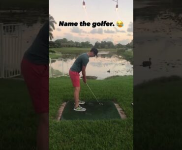 Hilarious Dustin Johnson impersonation #shorts #golf