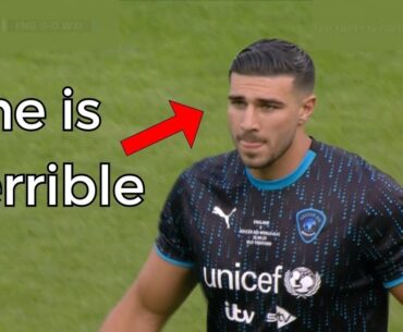 Tommy Fury Tries Playing Football