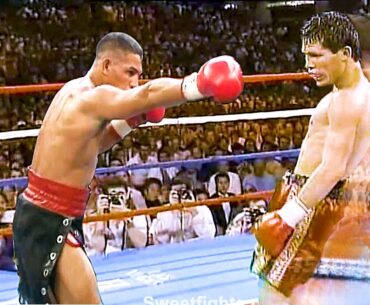 Chavez usando EL ULTRA INSTINTO la increble Velocida y Defensa de Julio Cesar Chavez