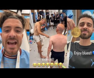 Manchester City Crazy Dressing Room Celebrations After Winning FA Cup 2023 | Man United | Pep Tears